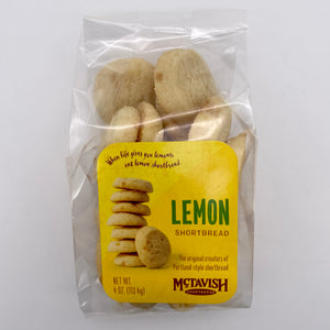Zesty Lemon Shortbread - 3.5oz Bag