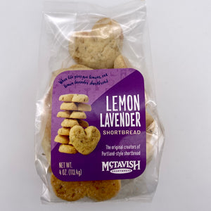 Lemon-Lavender Shortbread - 3.5oz Bag