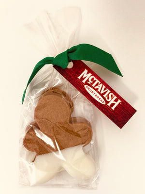 Gingerbread Boy - White Dip