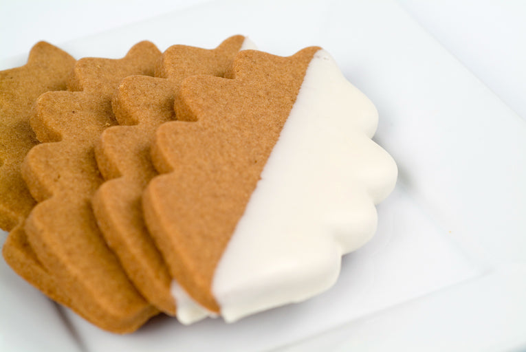Oak Leaf - Ginger - White Dip