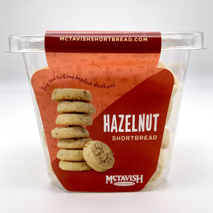 Hazelnut Shortbread - 7 oz. Tub