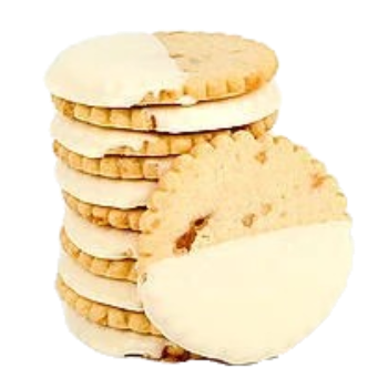 Zesty Lemon Shortbread - White Dip