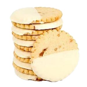 Zesty Lemon Shortbread - White Dip
