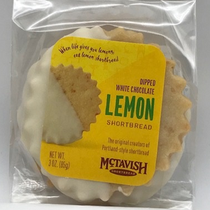Zesty Lemon Shortbread - White Dip