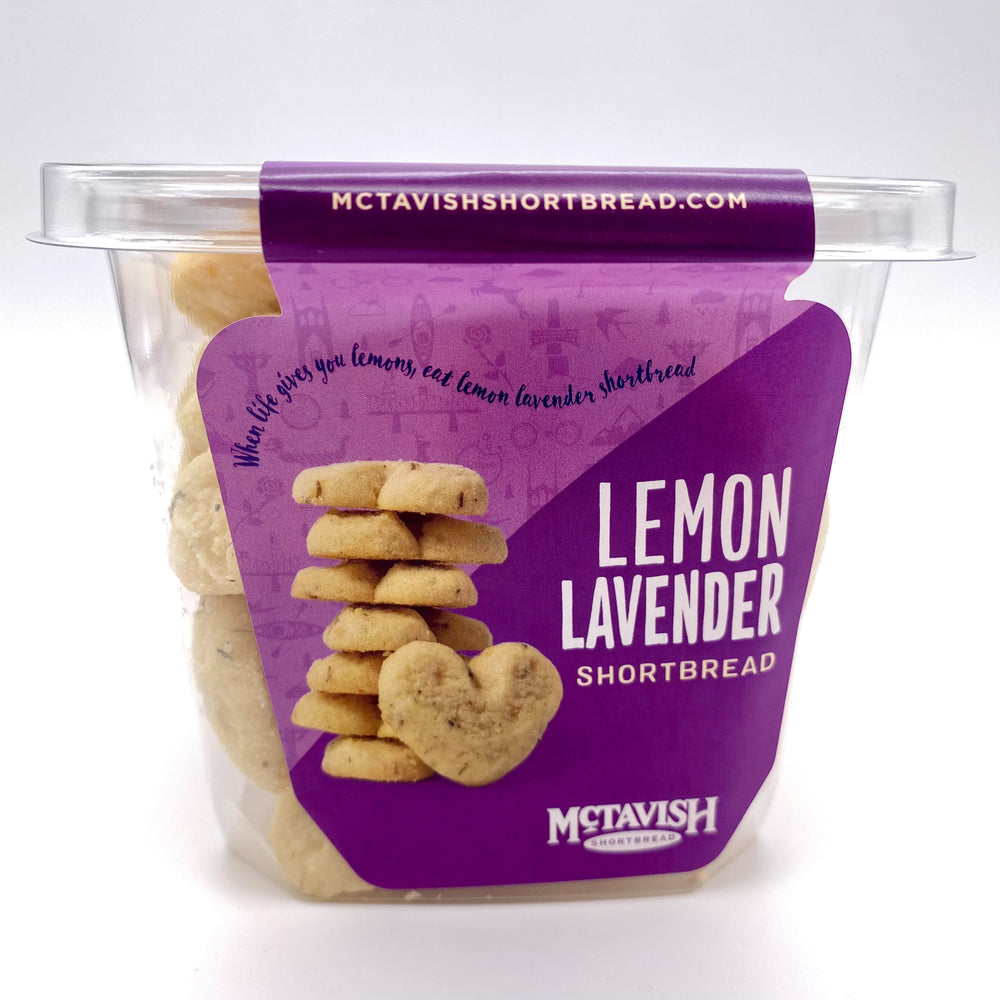 Lemon-Lavender Shortbread - 7 oz. Tub