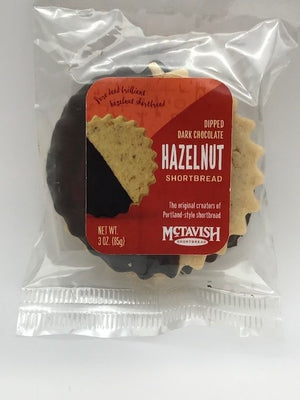 Hazelnut Shortbread - Dark Dip