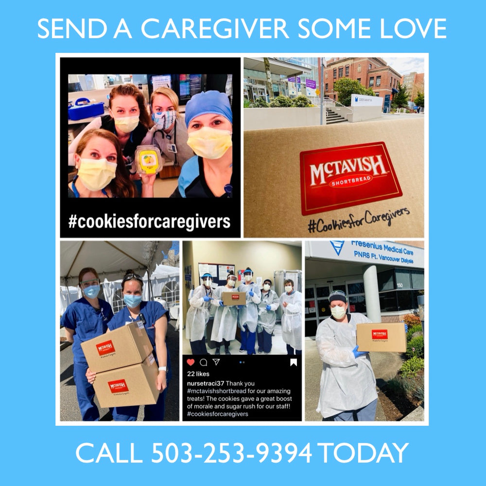 #CookiesForCaregivers Care Package